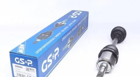 299069 Піввісь Opel Corsa 1.0/1.2 16V 00- (L) (22x22x584x29T) (+ABS) GSP підбір по vin на Brocar