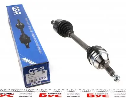 218293 Піввісь Ford Transit 2.2/2.4TDCi 04- (L) (28x41x754) GSP підбір по vin на Brocar