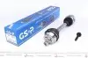 218008 Піввісь Ford Galaxy/VW Sharan 1.9/2.0 TDI 95-06 (R) (38x35x559x48T) (+ABS) GSP підбір по vin на Brocar