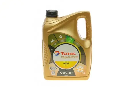 213683 Олива 5W30 Quartz INEO ECS (5L) TOTAL підбір по vin на Brocar