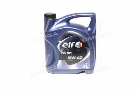 214120 Олива 10W40 Evolution 700 STI (4L) ELF підбір по vin на Brocar