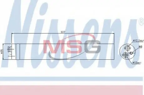 95453 Осушитель кондиционера NISSENS подбор по vin на Brocar