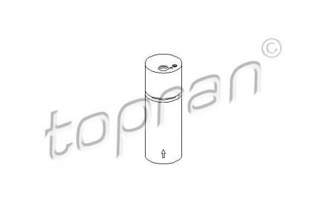 108916 Осушувач кондиціонера TOPRAN підбір по vin на Brocar