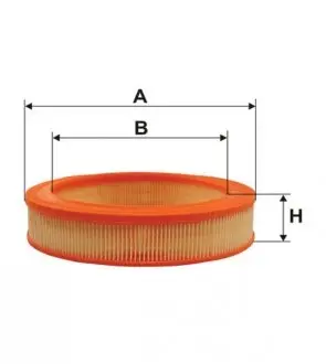 WA6405 Фильтр воздушный (AR 224) WIX FILTERS підбір по vin на Brocar