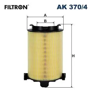 AK3704 Фільтр повітряний FILTRON підбір по vin на Brocar