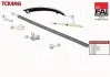 TCK4NG К-кт ланцюга ГРМ Opel Agila Z10XE/XEP/Astra G/H Z12EX/EXP/Z14XEL/XEP/Combo MK II Z14XEP/Corsa B/C/D FAI AUTOPARTS підбір по vin на Brocar