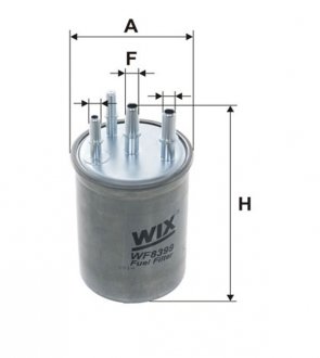 WF8399 Фильтр топливный WIX FILTERS подбор по vin на Brocar