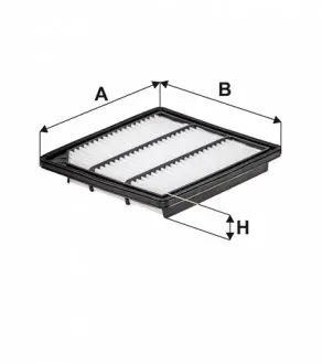 WA9807 Фильтр воздуха WIX FILTERS підбір по vin на Brocar
