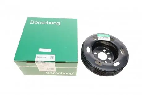 B19121 Шкив коленвала VW Caddy III 1.6 BiFuel 04-15 (OE VAG) BORSEHUNG подбор по vin на Brocar