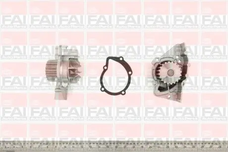 WP6083 Водяна помпа FAI AUTOPARTS підбір по vin на Brocar