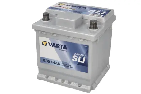 544401042 Акумулятор 44Ah R+, 420A, 12V, 175x175x190, VARTA DYNAMIC SLI VARTA підбір по vin на Brocar