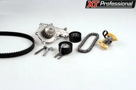 PK08030XT Комплект ГРМ + помпа Citroen Berlingo/Peugeot Partner 1.6HDI (z=137) (+ланцюг і натяжник) HEPU підбір по vin на Brocar