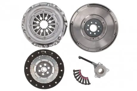 837361 Комплект зчеплення z kołem dwum. i łożyskiem hyd. AUDI A3, SKODA OCTAVIA, OCTAVIA II, SUPERB II, VW EOS, GOLF VI, JETTA III, PASSAT, PASSAT CC, SCIROCCO 1.8/2.0 09.04- VALEO підбір по vin на Brocar