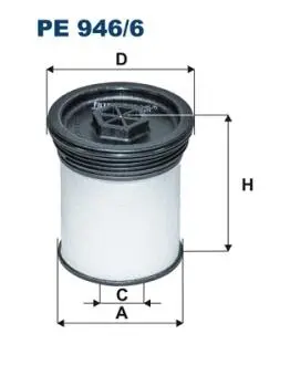 PE9466 Фильтр FILTRON подбор по vin на Brocar