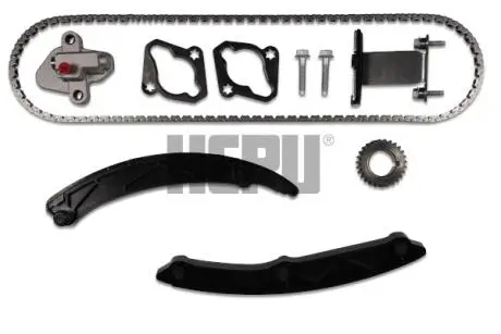 210527 Комплект ГРМ (ланцюг + елементи) OPEL ADAM, ASTRA K, CORSA E, KARL 1.0/1.0LPG 07.14- HEPU підбір по vin на Brocar