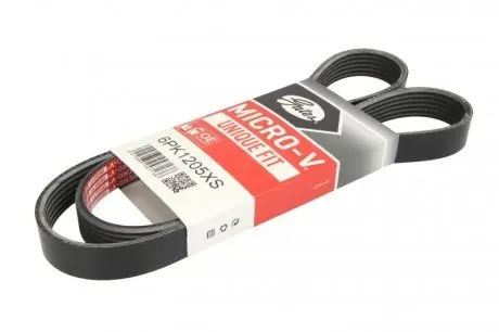 6PK1205XS Доріжковий пас GATES підбір по vin на Brocar