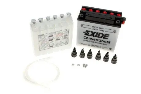 12N553B Стартерна батарея (акумулятор) EXIDE підбір по vin на Brocar