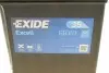 EB357 Акумуляторна батарея 35Ah/240A (187x127x220/+L/B00) Excell Азія EXIDE підбір по vin на Brocar