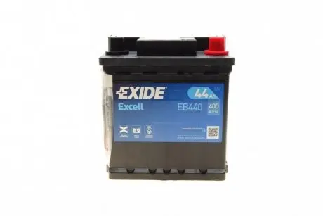 EB440 Стартерна батарея (акумулятор) EXIDE підбір по vin на Brocar