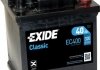 EC400 Стартерная аккумуляторная батарея, Стартерная аккумуляторная батарея EXIDE підбір по vin на Brocar