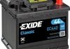 EC440 Стартерна акумуляторна батарея, Стартерна акумуляторна батарея EXIDE підбір по vin на Brocar