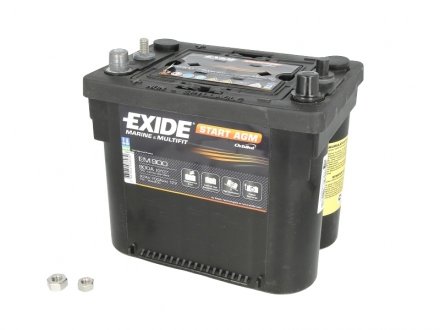 EM900 Стартерная аккумуляторная батарея, Стартерная аккумуляторная батарея EXIDE подбор по vin на Brocar
