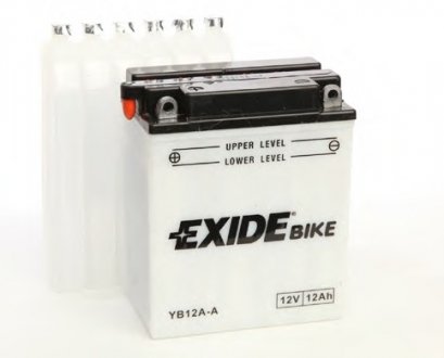 YB12AA Стартерна акумуляторна батарея, Стартерна акумуляторна батарея EXIDE підбір по vin на Brocar