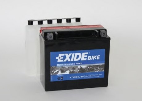 YTX20HLBS Стартерна акумуляторна батарея, Стартерна акумуляторна батарея EXIDE підбір по vin на Brocar