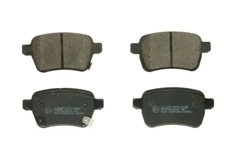 C2F019ABE Тормозные колодки компл. задние FIAT 500L 1.4/1.4LPG/1.6D 09.13- ABE підбір по vin на Brocar