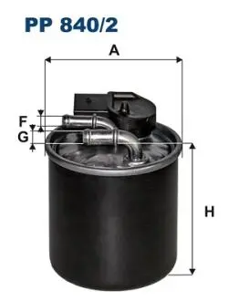 PP8402 Фильтр FILTRON підбір по vin на Brocar