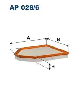 AP0286 Фильтр FILTRON подбор по vin на Brocar