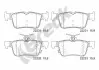 222310070200 Тормозные колодки, дисковые BRECK підбір по vin на Brocar