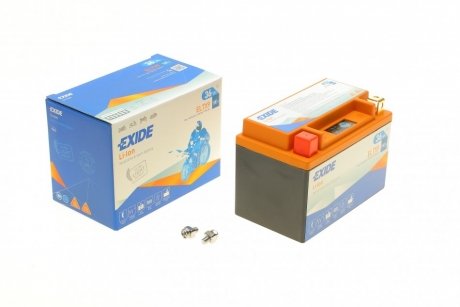 ELTX9 Аккумуляторная батарея 3Ah/180A (150x87x105/+L/B0) (Li-ion) (мото) EXIDE подбор по vin на Brocar