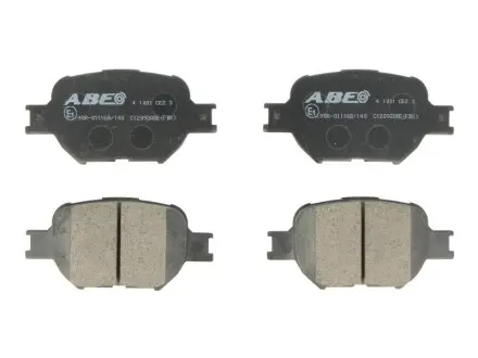 C12092ABE Комплект тормозных колодок, дисковый тормоз ABE подбор по vin на Brocar