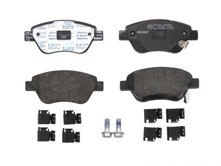 FDB4486 Комплект гальмівних колодок, дискове гальмо FERODO підбір по vin на Brocar