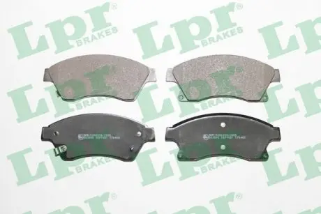 05P1581 Комплект тормозных колодок, дисковый тормоз LPR подбор по vin на Brocar