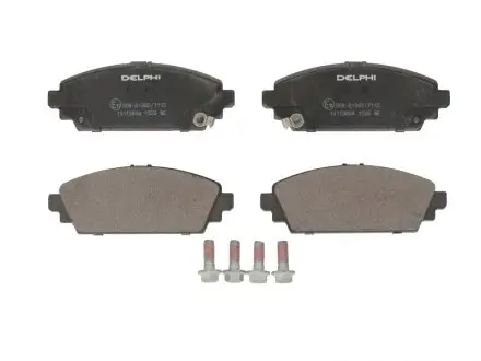LP1526 Комплект тормозных колодок, дисковый тормоз DELPHI підбір по vin на Brocar