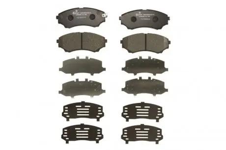 LP2036 Колодки тормозные (передние) Ford Ranger 99-12 DELPHI подбор по vin на Brocar