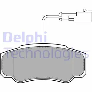 LP2054 Гальмівні колодки, дискові DELPHI підбір по vin на Brocar