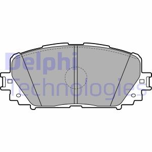 LP2123 Комплект тормозных колодок, дисковый тормоз DELPHI подбор по vin на Brocar