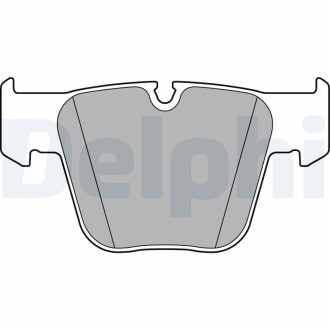 LP2765 Комплект тормозных колодок, дисковый тормоз DELPHI підбір по vin на Brocar
