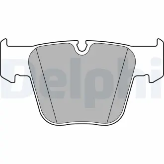 LP2765 Комплект тормозных колодок, дисковый тормоз DELPHI підбір по vin на Brocar