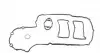 054930 Прокладка крышки клапанов BMW X4 (F26)/X5 (F15/F85) 14- (к-кт) ELRING підбір по vin на Brocar