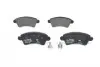 0986424801 Комплект тормозных колодок, дисковый тормоз BOSCH підбір по vin на Brocar