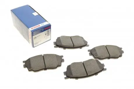 0986494078 Колодки тормозные (передние) Mazda 6 02-07 BOSCH подбор по vin на Brocar