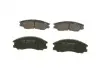 0986494138 Комплект тормозных колодок, дисковый тормоз BOSCH підбір по vin на Brocar
