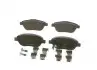 0986494157 Комплект тормозных колодок, дисковый тормоз BOSCH підбір по vin на Brocar