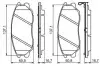 0986494347 Колодки гальмівні (передні) Hyundai Terracan/Equus/Kia Amanti 99- BOSCH підбір по vin на Brocar