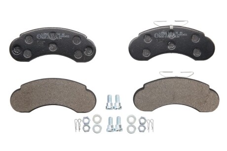 215730070600 Комплект тормозных колодок, дисковый тормоз BRECK підбір по vin на Brocar