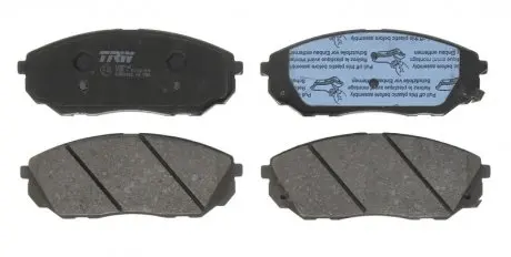 GDB3452 Комплект тормозных колодок, дисковый тормоз TRW подбор по vin на Brocar